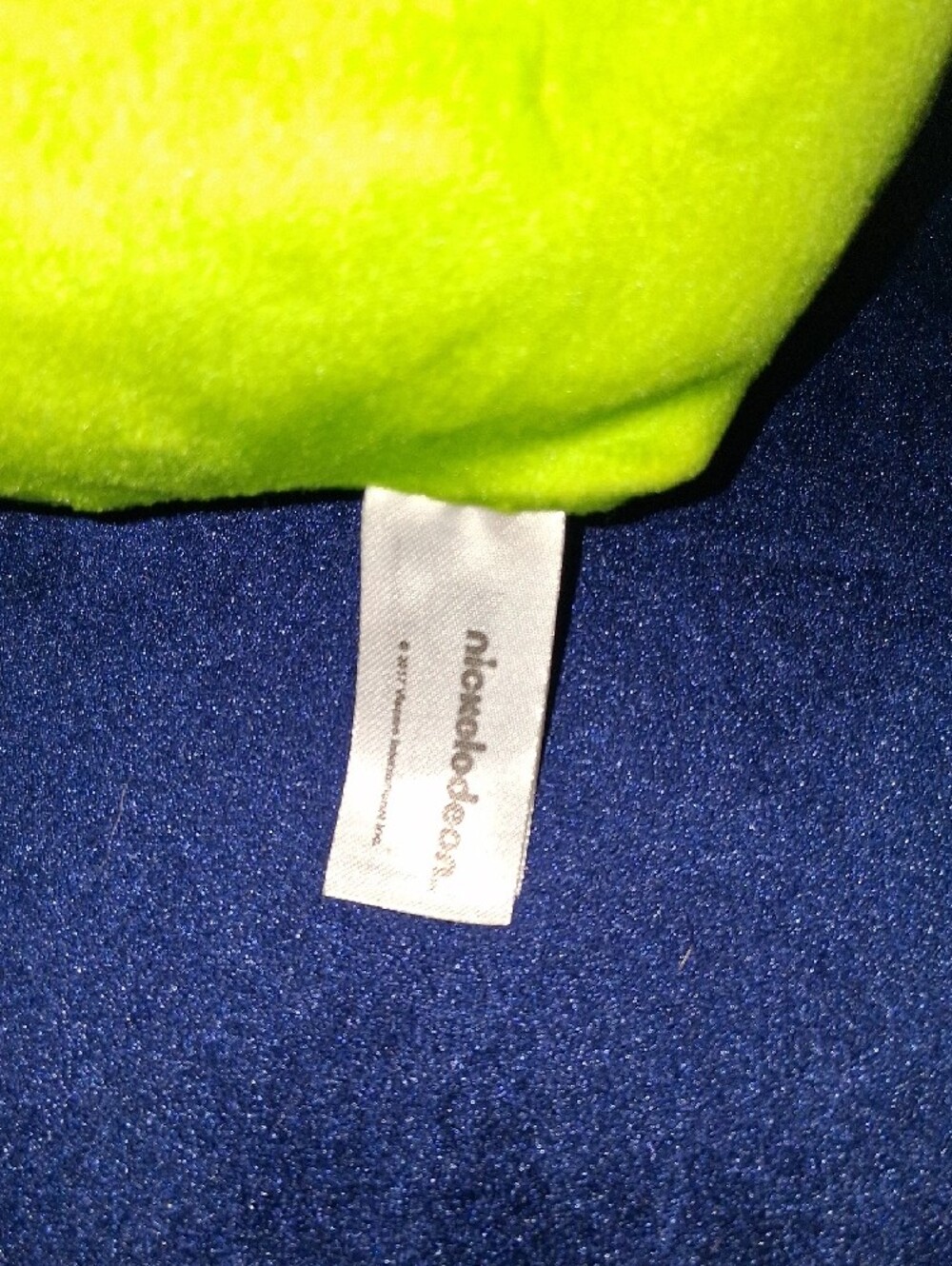 TNMT Leonardo Kids Plush Character- Lime Green with Blue Mask - Picture 8 of 8